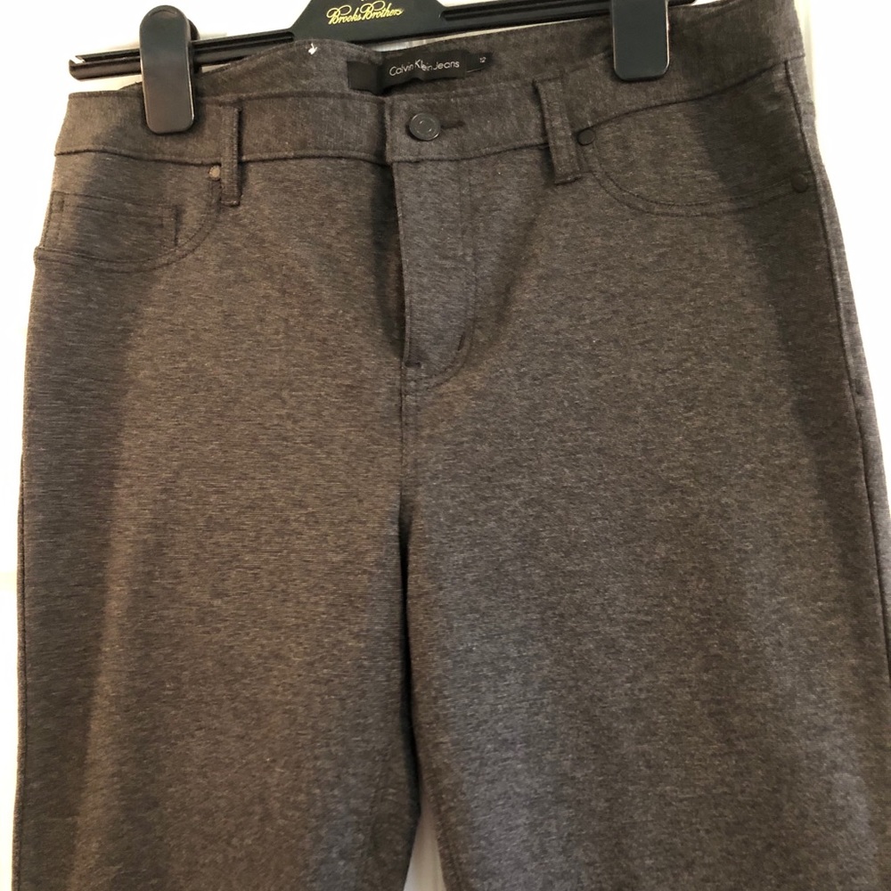 Calvin Klein Women's Stretch Ponte Pants~ size 12